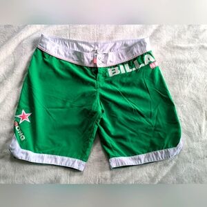 Billabong Green and White Board Shorts